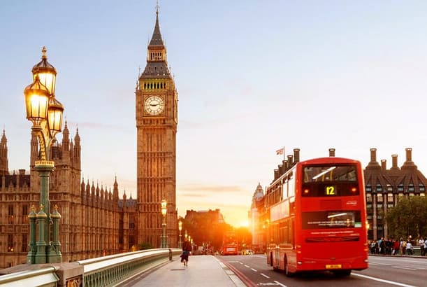 Washington → London