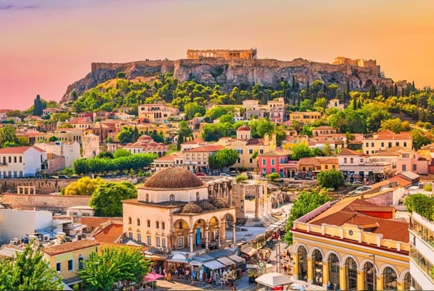 New York → Athens